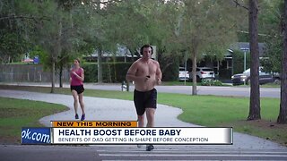 Study: Dad's exercise improves baby's health