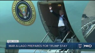 Trump heads to Palm Beach