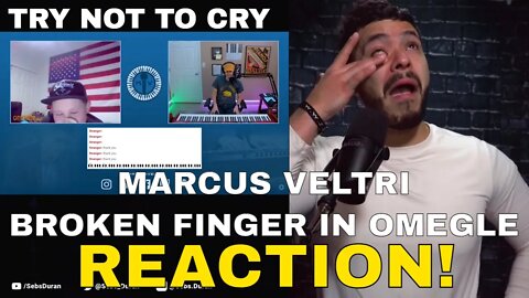 Marcus Veltri making me cry | I played piano with a broken finger (Reaction!)