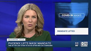 Phoenix lifts mask mandate