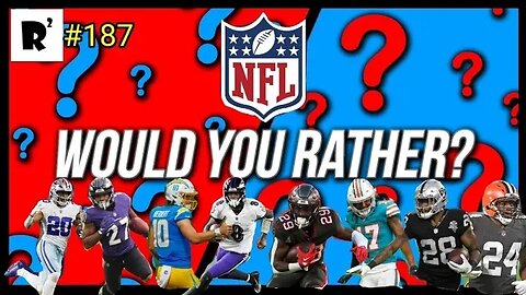 Would you rather NFL fantasy addition! Plus Tua is a zombie! Penny is Robocop & Wilson is anorexic..