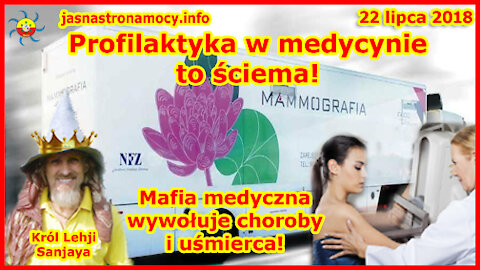 Profilaktyka w medycynie to ściema! Mafia medyczna wywołuje choroby i uśmierca‼ NWO