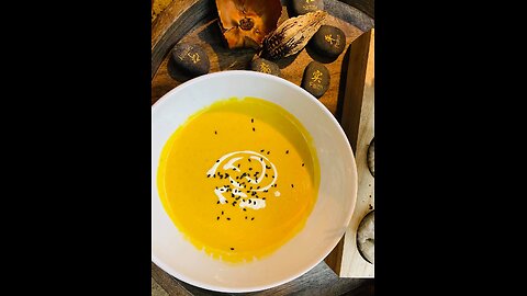 Thai Pumpkin Coconut Soup 南瓜浓汤