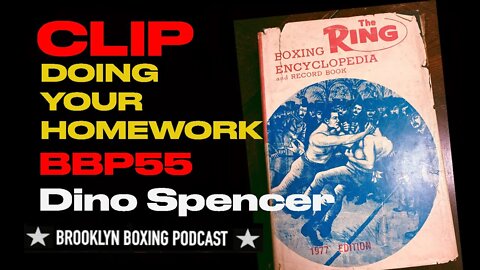 CLIP BBP55 - DINO SPENCER - DOING YOUR HOMEWORK