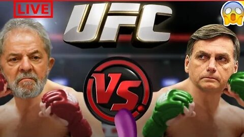 LIVE UFC BOLSONARO X LULA QUEM GANHA!?
