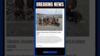 Breaking News | Ukraine and Russia Release 50 POWs in Latest Swap! | #shorts #news