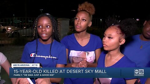 Vigil held for teen who was shot and killed at Desert Sky Mall this week