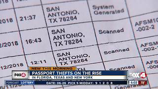 Passport thefts on the rise in Florida