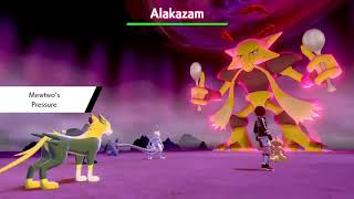 Pokémon Sword - How to get Alakazam (Max Raid Battle Gameplay)