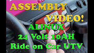 Amazon 24 Volt Kids UTV Assembly Video