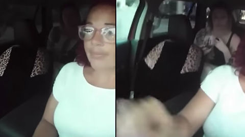 Crazy Drunk Girl Attacks Lyft Driver, Tries To Flee Scene