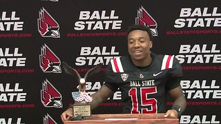 Postgame Press Conference with Ball State's #15 Marquez Cooper