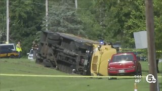 Driver charged with vehicular homicide for bus crash that killed Ohio student