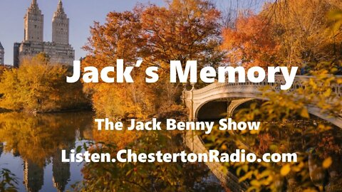 Jack's Memory - Jack Benny Show