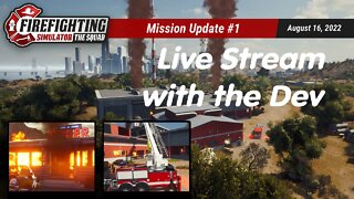 Firefighting Simulator - The Squad : Mission Update 1 - RELEASE STREAM