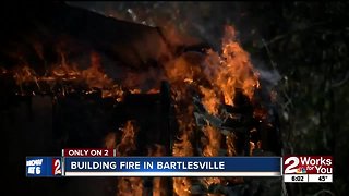 Building catches fire twice in Bartlesville
