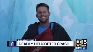 Second victim named in Arizona helicopter crash