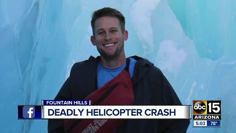 Second victim named in Arizona helicopter crash