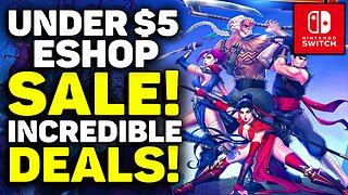 Nintendo Switch Eshop Sale! 40 Can't Miss Deals Under $5!