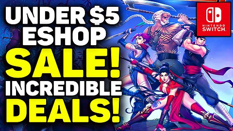 Nintendo Switch Eshop Sale! 40 Can't Miss Deals Under $5!