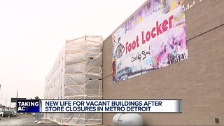 New life for vacant buildings after store closures in metro Detroit