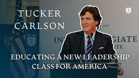 Tucker Carlson's FULL SPEECH at ISI's 70th Anniversary Gala Oct.2023