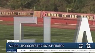 High school apologizes after 'racist' student photos surface