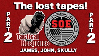 Story time with James, John, and Skully part 2. #jamesyeager #tacticalresponse #usmc #marines