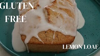 Gluten free Oatmeal Lemon Bread Loaf