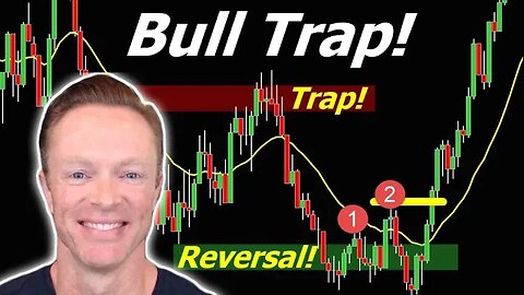 This *BULL TRAP INTO REVERSAL* Could Be a HUGE Winner!!