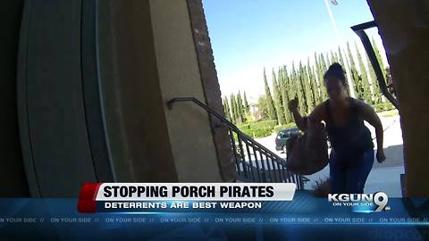 Security measures help stop 'porch pirates'