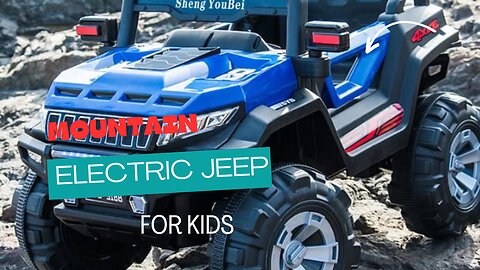 Mountain Electric Jeeps for Kids | Kids Electric Jeep | Desert Electric Jeeps for kids