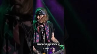 Johnny Depp Playing Live! More To Come 2023!