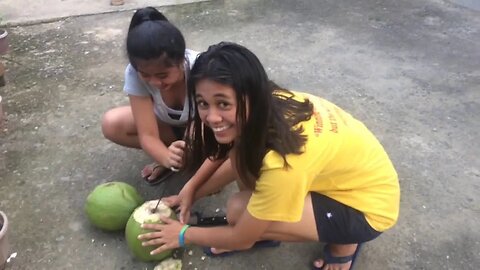 HOMEMADE BUKO JUICE @ PHILIPPINES HOMESTEAD KITCHEN