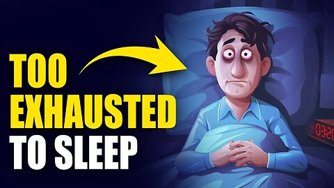 If You're Tired But Can't Fall Asleep, This Video is for You!