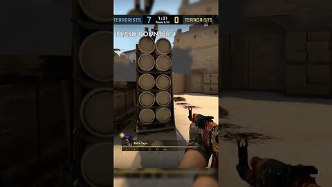 "ive been flashed for 20 minutes" #gaming #counterstrike #csgo #funny #shorts