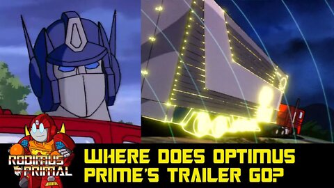 Where Does Optimus Prime's Trailer Go When He Transforms? The Subspace Storage Pocket!