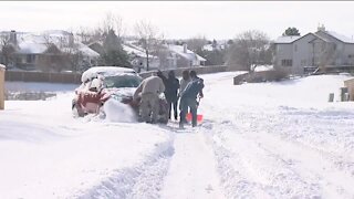 Digging out from record-snowfall