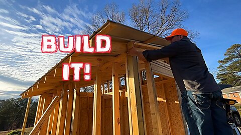 Predator Proof Chicken Coop Construction Progress, Getting Close!