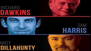 Sam Harris, Richard Dawkins & Matt Dillahunty in Vancouver