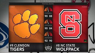 Ncaa Football 14 CPU Vs CPU Clemson Tigers Vs Nc State Wolfpack