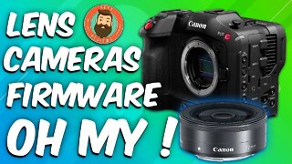 NEW Canon C70 Firmware Update | RF-S 22mm f2 Pancake Lens | ANOTHER New Body!