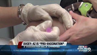 Arizona Governor Doug Ducey says Arizona is "Pro Vaccination"