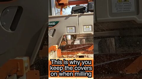 Blade Breaks While Sawmill is Running