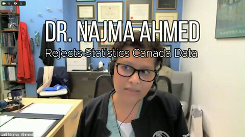 'Spin Doc' Dr. Najma Ahmed rejects Statistics Canada data (Doctors For Protection From Guns)
