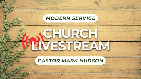 June 9th, 2024 Church Service (Modern Worship)
