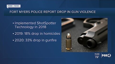 Fort Myers sees decrease in gun crimes as national levels increase