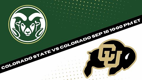 Colorado Buffaloes vs Colorado State Rams Prediction and Picks {Football Best Bet 9-16-23}