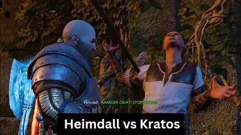 Kratos vs Heimdall 1st phase God of War Ragnarök #pros #ps5 #ps4 #GOW #GodofWar #godofwarragnarok