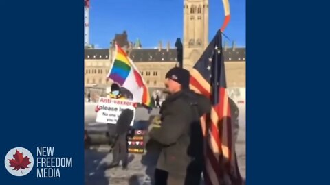 Man Calls Out Biased Reporting In Ottawa #freedomconvoy #ottawa #protests